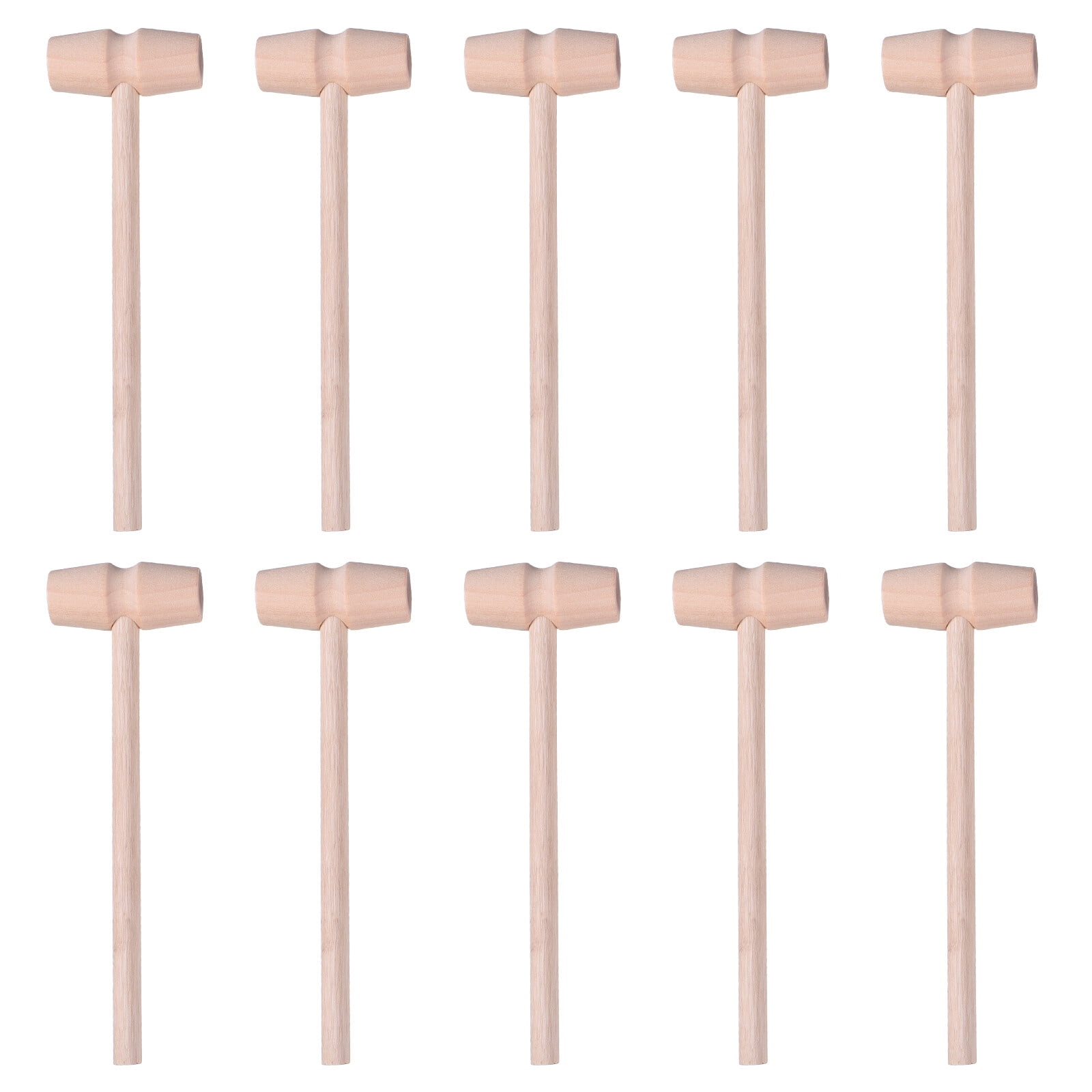 10 Pcs Hammer Food Mallet Kids Beat Toy Educational Toys for Wood Cake
