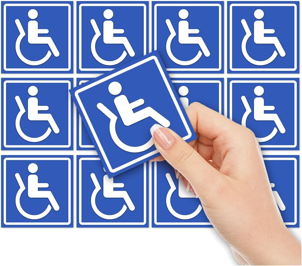 Ac Machine Sticker Handicap Decal Stickers for Vehicles