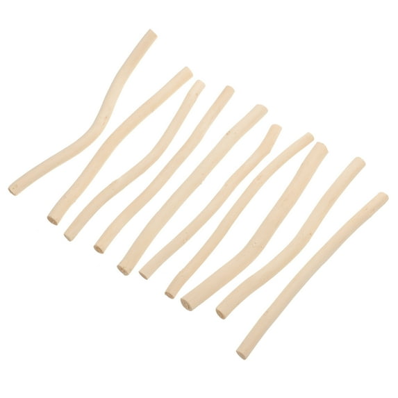 Raindrops White Wood Sticks for DIY Crafts and Photo Props Natural Craft Supplies for Creative Projects