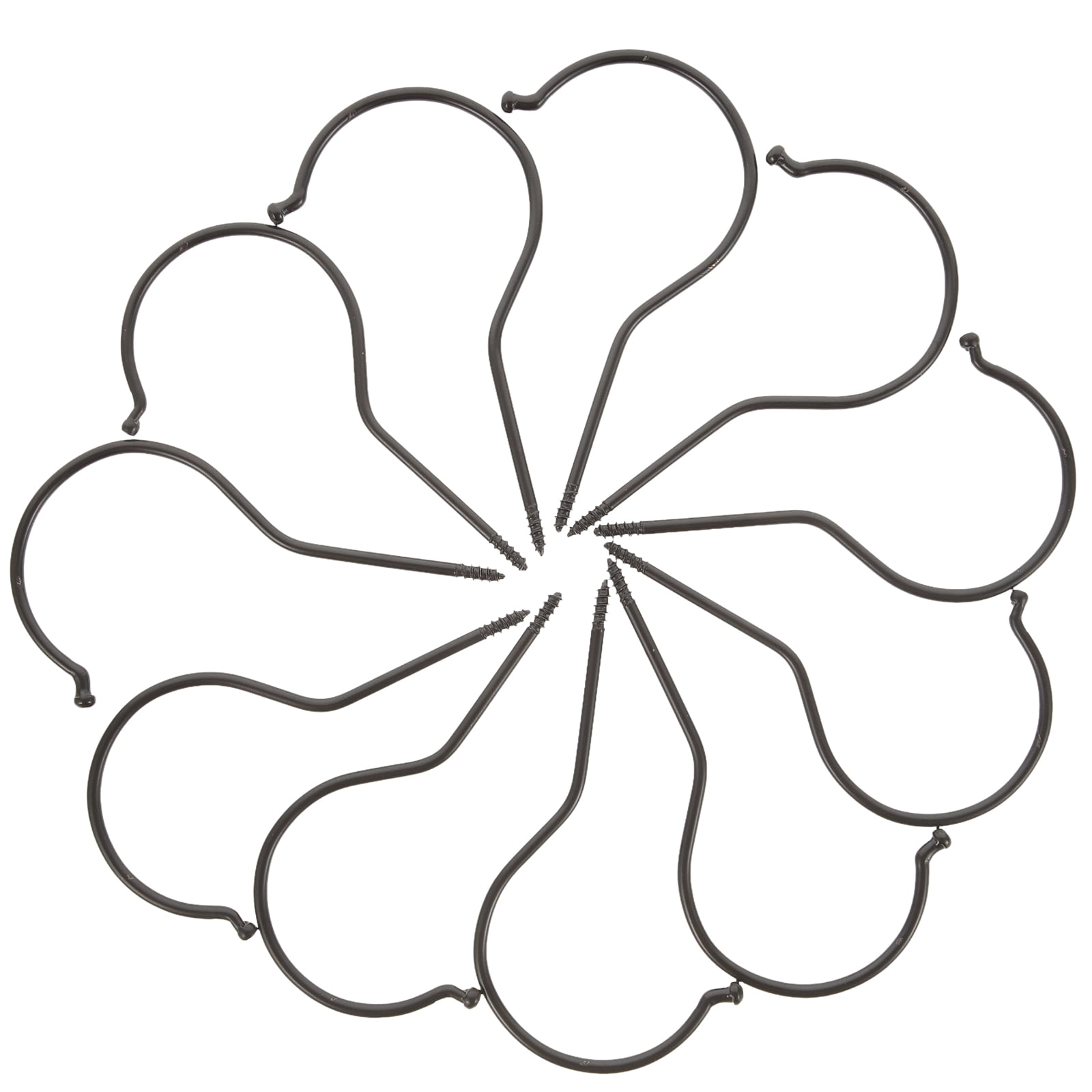 10 Pcs Hanger Hook Accessories Hangers Hanger DIY Screw Hooks