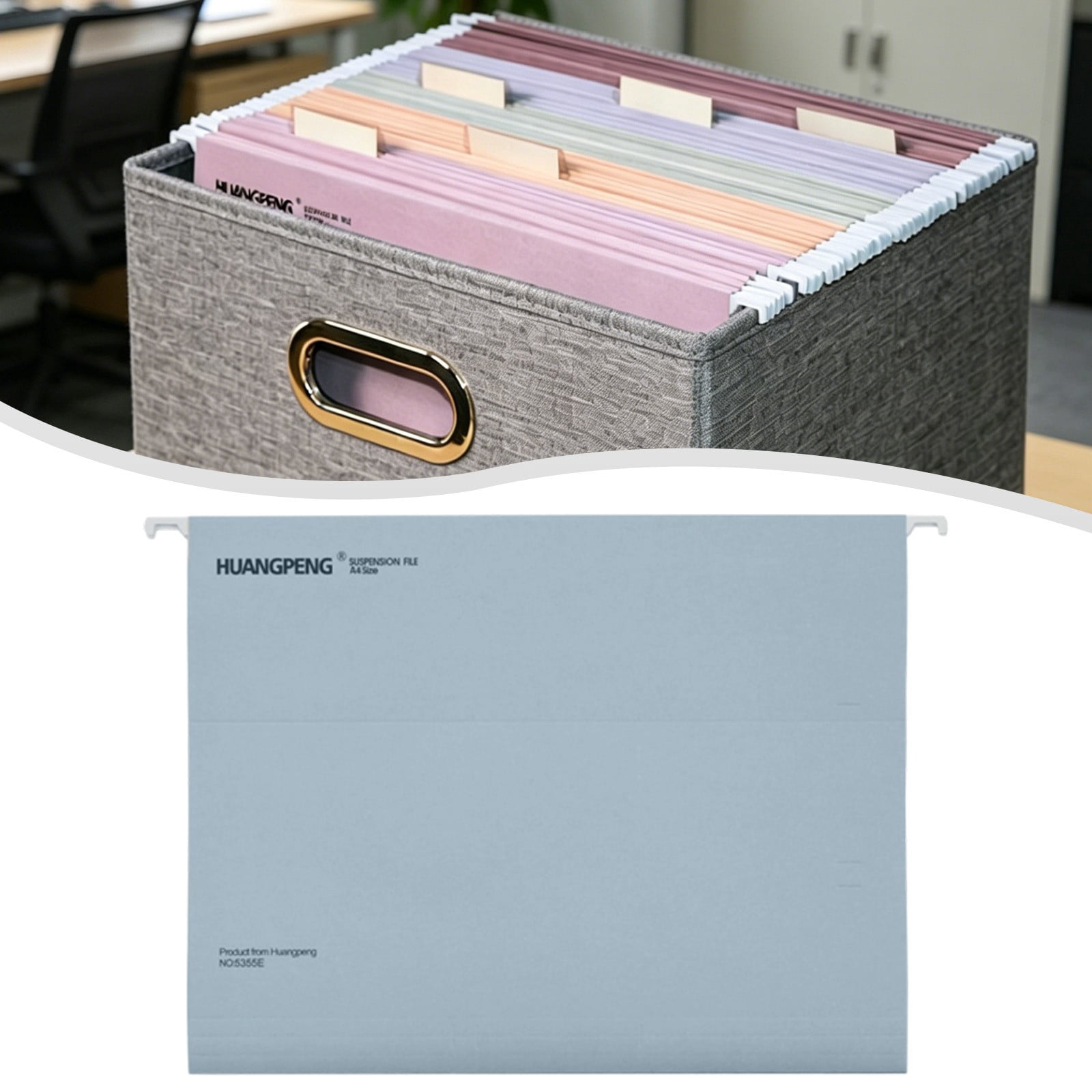 10 Pcs Hanging File Folders,Hanging Organizer File Folders For ...