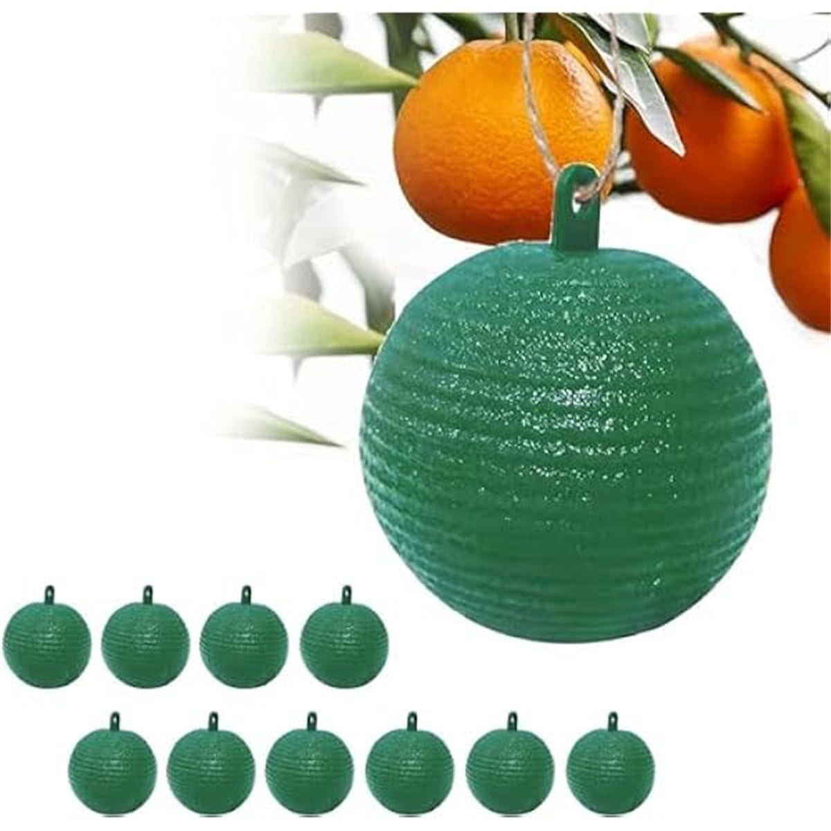 10 Pcs Hanging Fly Catching Ball,Super Mosquito Sticky Device,Easy to ...