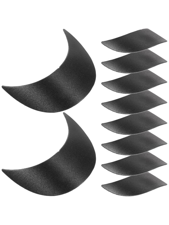 10pcs Hat Brims for Baseball Cap Peaked Visor Sun Hat Shield Supplies with Cap Shaper Inserts