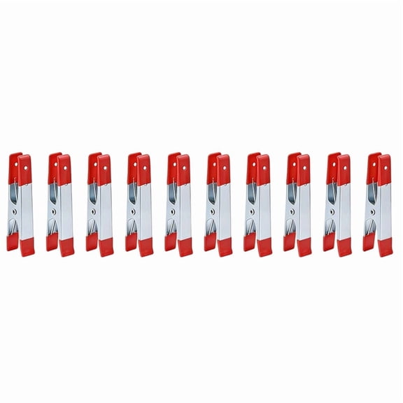 10 Pcs Heavy Duty Metal Spring Clamps 6 Inch Large Heavy Duty Spring Clips Set Anti Slip for Tarpaulin Woodwork Crafts