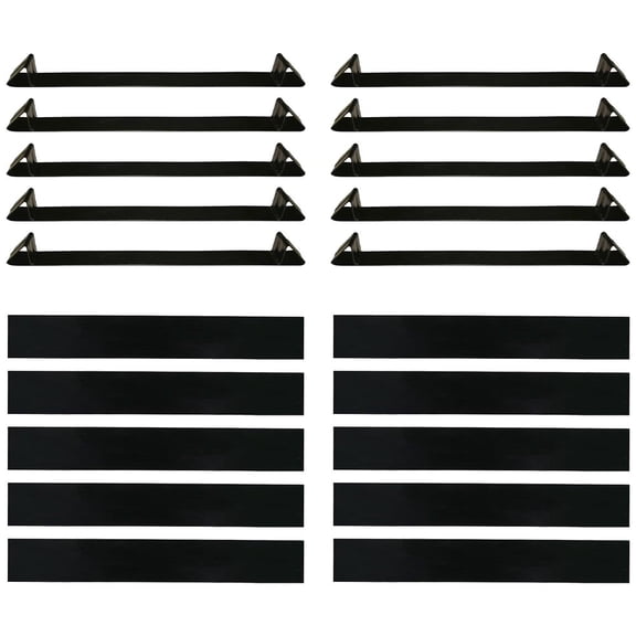 10 Pcs Heavy Duty Rubber Coil Pad 7" x 48" - Made in USA, 10Pcs Coil Racks for Steel Coils Securement