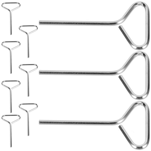 10 Pcs Hex Wrench Set Loose Library Putter Allen Key Tool Box Organization Toolbox Exit