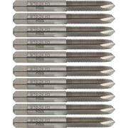 10 Pcs High-Speed Steel Spiral Point Plug Taps, 5/16"-24 UNF, , 2 Flute, Bright (Uncoated) Finish