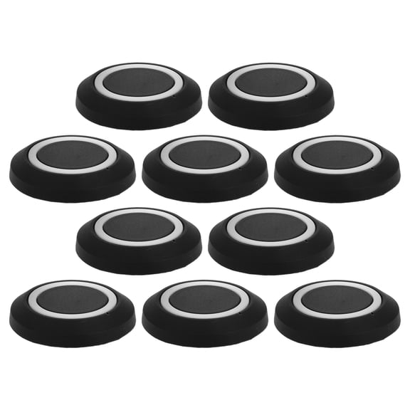 10pcs Rubber Car Door Protector Pads Universal Bumper Shocks Absorber Cushion Stickers Gasket Anti Collision Accessories