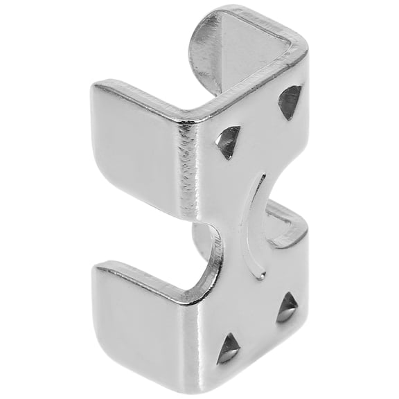 OFFIGAM Rope Clamps Rope Buckle Silver DIY Enthusiasts Professional Use 10pcs