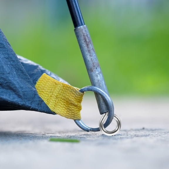 10 Pcs I Hooks Fixed Cable Wires Cable Fixing Hooks 5.00X2.20X0.60CM Silver