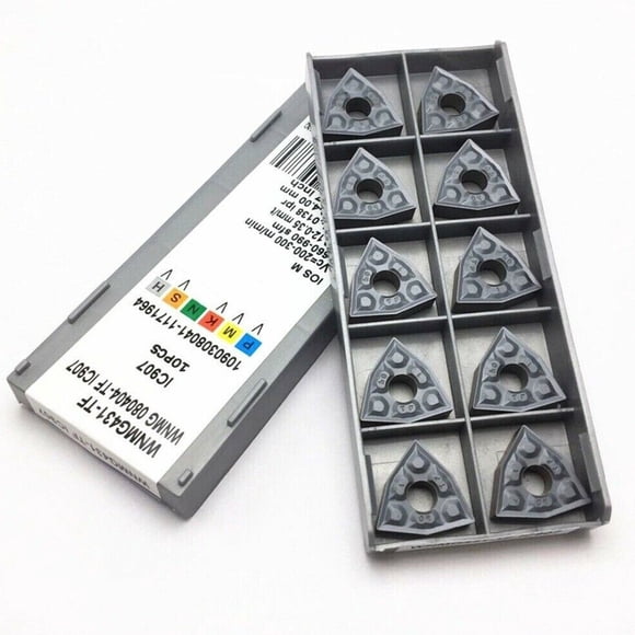 10 Pcs ISCAR WNMG431-TF IC907 WNMG080404-TFIC907 carbide inserts
