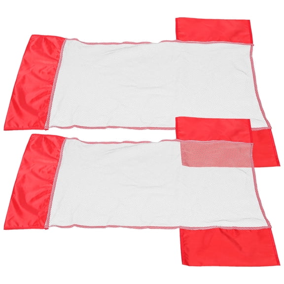 10 Pcs Inflatable Pools for Adults Interesting Swim Float Mesh Net Swimming Chair Bag