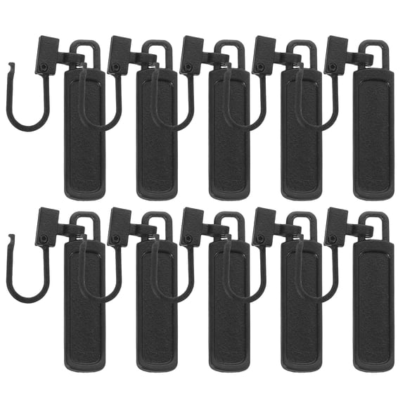 MIPCASE 10-Pack Metal Zipper Slider Replacement Kit for Jackets, Luggage, Footwear - and Easy to Install