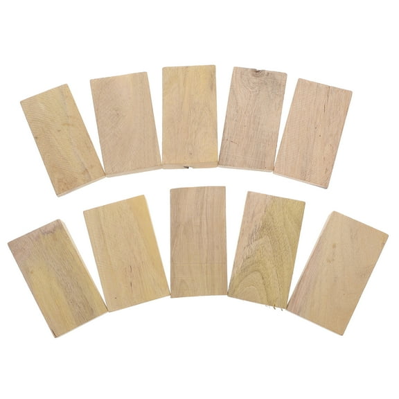 Hytrove Axe Handle Wedges Wood 10Pcs 3.54X1.77X0.79in