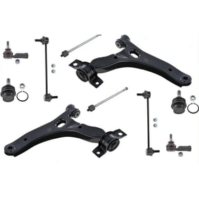 10 Pcs Kit Front Lower Ball Joint & Control Arms For 10-13 Ford Transit Connect
