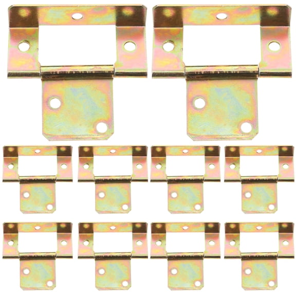 10 Pcs Kitchen Cabinet Door Jig Cabinet Door Hinges 5.50X4.90X1.30CM Colorful