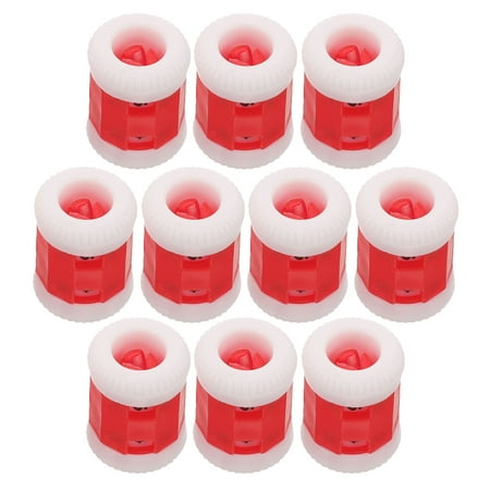 Raindrops HOMEMAXS 10pcs Plastic Knit Crochet Stitch Marker and Row Counter for Recording Weaving Rows in Knitting and Crocheting