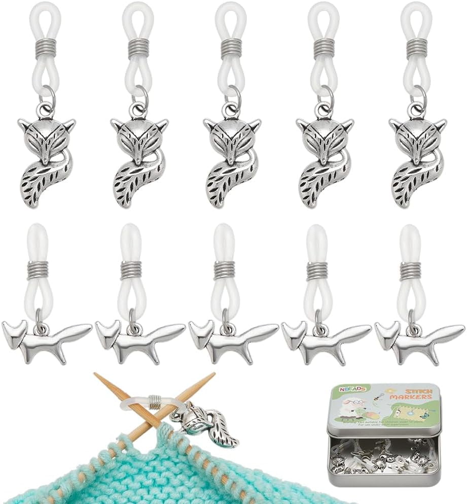 addiBears Needle Huggers Knitting Tip Guards 8 per Box addi Bears