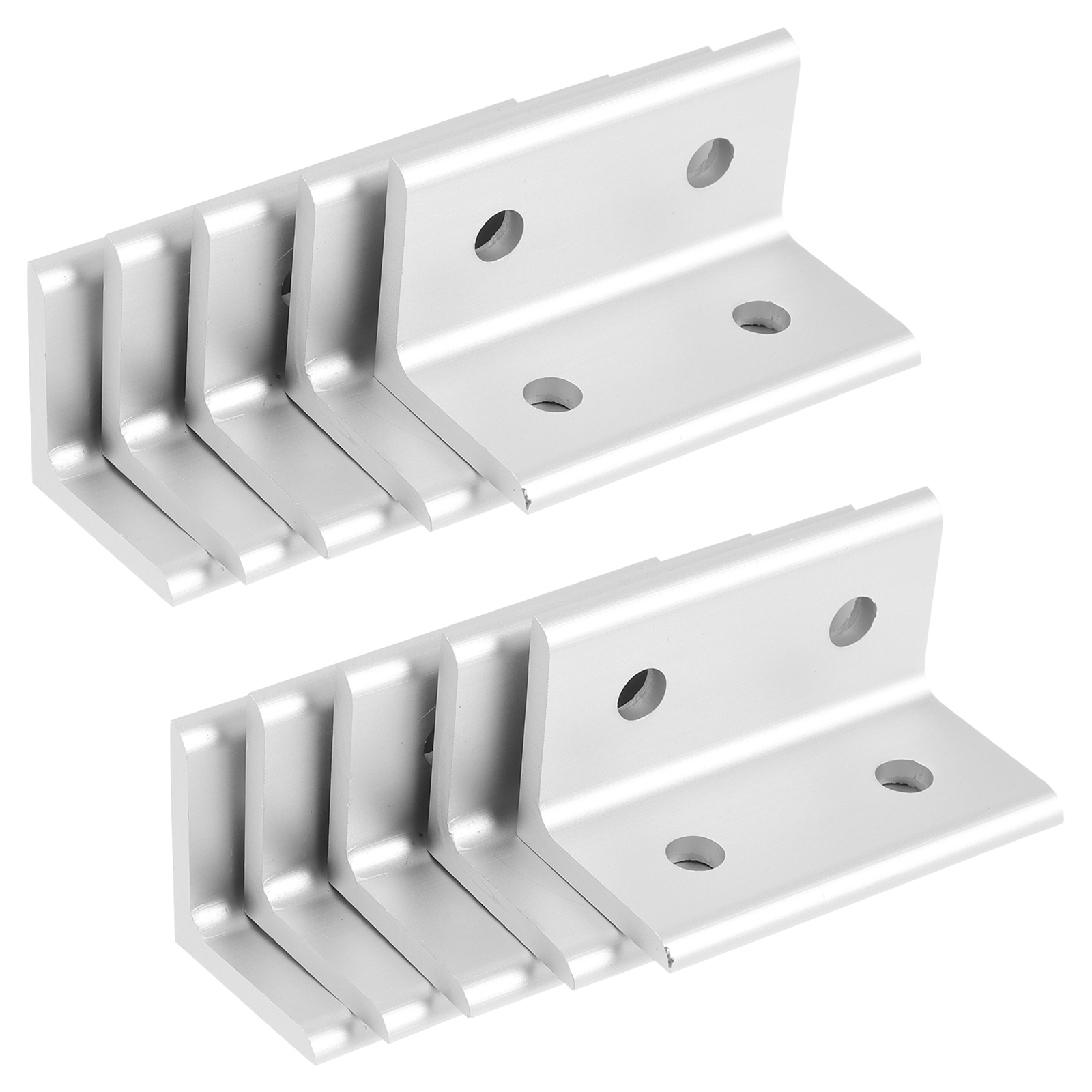 10 Pcs L Bracket CNC Routers Prusa Printer Vertical Angle Aluminum
