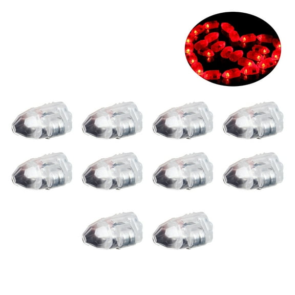 10 Pcs LED Light Lantern Mini Waterproof Bullet Wedding Birthday Party Decor
