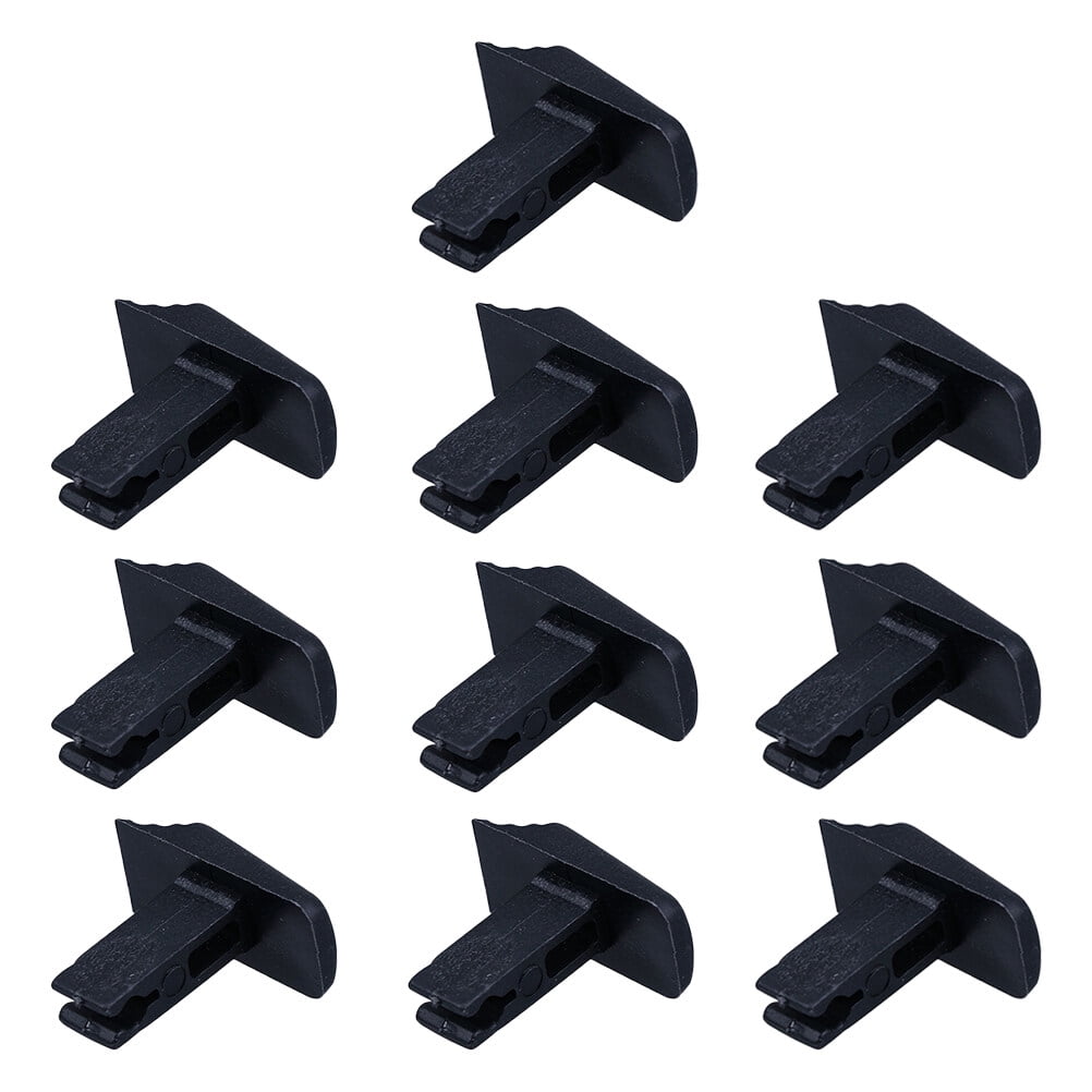 10 Pcs Ladder Accessories Switch Bot Switches Headlight Restoration Kit Black