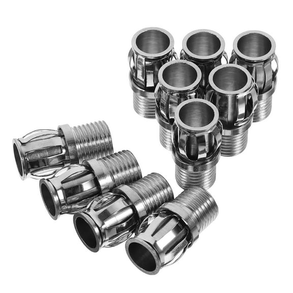 10 Pcs Lamp Holder Circlip M10 Threaded Light Fastener Fixtures Bulbs G4 Socket Fasteners Hardware Fixing