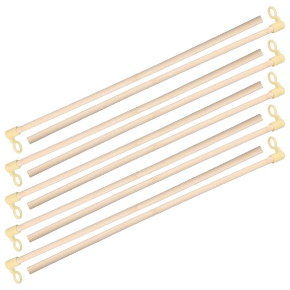 10pcs Wooden Lantern Sticks Replacement Handles for DIY Projects
