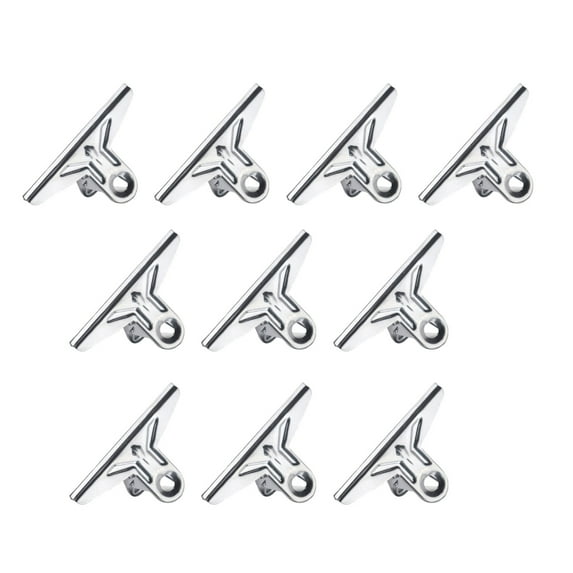 10 Pcs Sealing Clips Stainless Steel Clips Fixed Tail Clip Metal ...