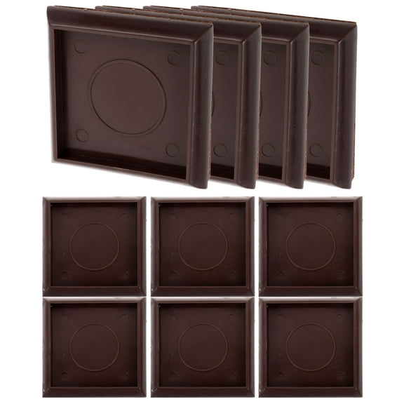 10 Pcs Leg Pads Universal Floor Protector Furniture Caster Cups Area Rugs Couch Table Feet Covers Chair