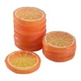 thumbnail image 1 of 10 Pcs Fake Lemon Artificial Fruit Highly Simulation Lifelike Model for Home Party Decoration Orange, 1 of 8
