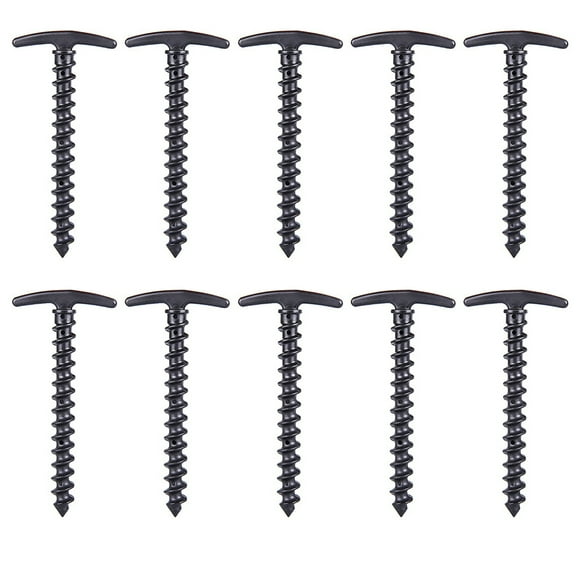 10 Pcs Lightweight Tent Nylon Nails Camping Backpack Outdoor Accessories Sand Stakes for