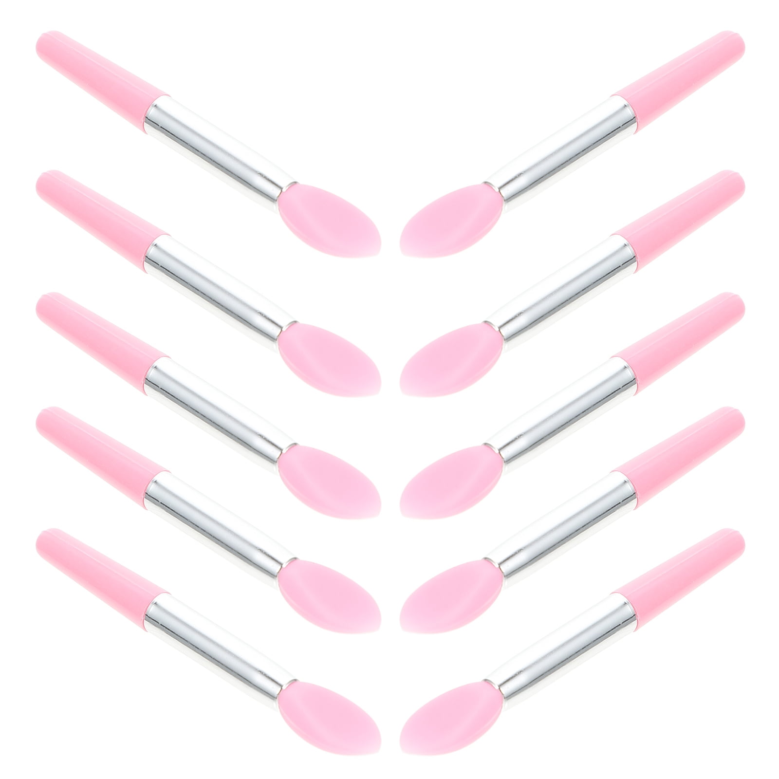 10 Pcs Lip Mask Spoon Eyeshadow Makeup Brush Applicators Cosmetic