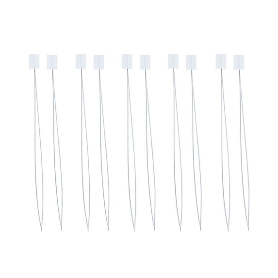 10 Pcs Long Needle Threader Stainless Steel Sewing Threader Sewing Supplies Hand Sewing Needle Threader Tool for Craft