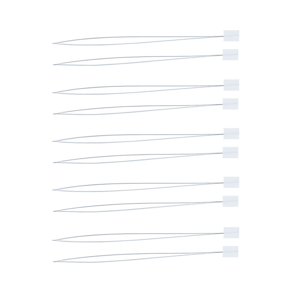 10 Pcs Long Needle Threader for Quilting Easy to Insert Hand Sewing Needle Tool