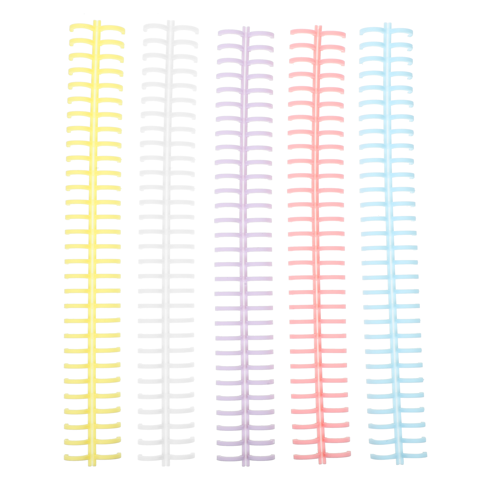 10 Pcs Looseleaf Coil Clamp Ring Notebook Binder Rings Accessories