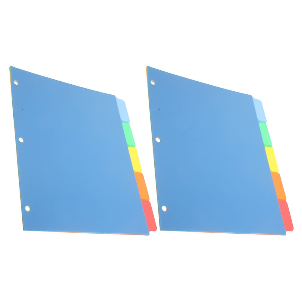 10 Pcs Looseleaf Divider Tag The Notebook Binder Divider Notebook