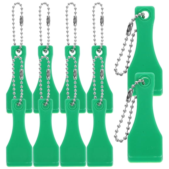 10 Pcs Lottery Scratch-offs Keyring Scraper Plastic Ticker Scrapers Scraper for Label