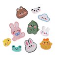 thumbnail image 1 of 10 Pcs Lovely Repair Patches Iron on Patches Embroidery Patches for Jeans, 1 of 13