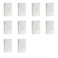 thumbnail image 1 of 10 Pcs Luminary Bags, Fire-Retardant White Paper Luminary Candle Bags, Snow Xmas Tree Pattern for Christmas Weddings Birthday Valentine's Day Halloween Party Decoration, 1 of 6