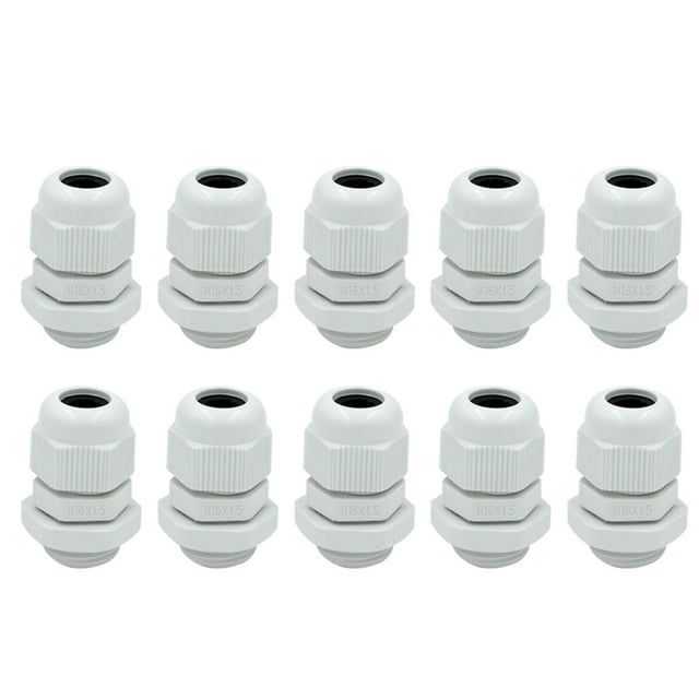 10 Pcs M16x1.5 Cable Gland Mx Cable Gland Waterproof Cable Gland Cable