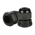 thumbnail image 1 of 10 Pcs M18 IP68 Nylon Cable Gland Joint Adjustable for 5mm-10mm Dia Cable Wire, 1 of 6