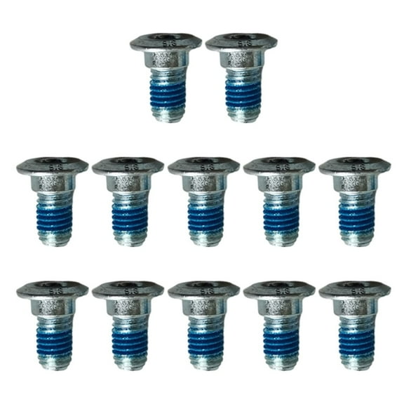 10 Pcs M8 Bolts for Motorcycle Disc Brake Hex Socket Fasteners Screws