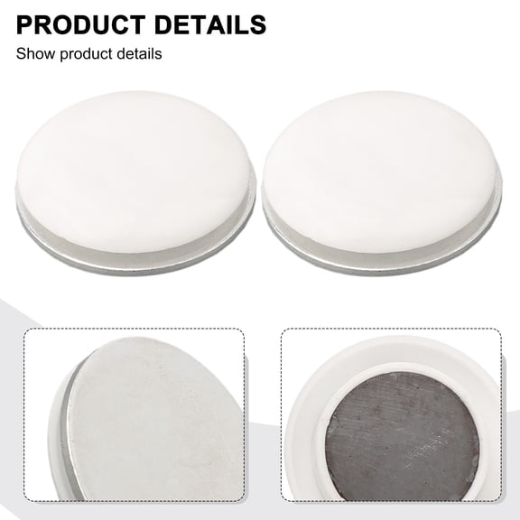 10 Pcs Magnetic Curtain Weights Windproof Cloth Shower Curtain Weights Shower Curtains Magnet Buckle for Fridge Tablecloth