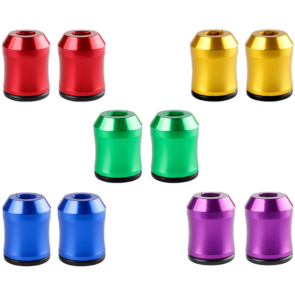 10 Pcs Magnetic Screwdriver Bit Holder Rings, Aluminum Alloy Drill Collar With Dual Magnets For 1/4 Inch Hex Bits, Red(10PCS)