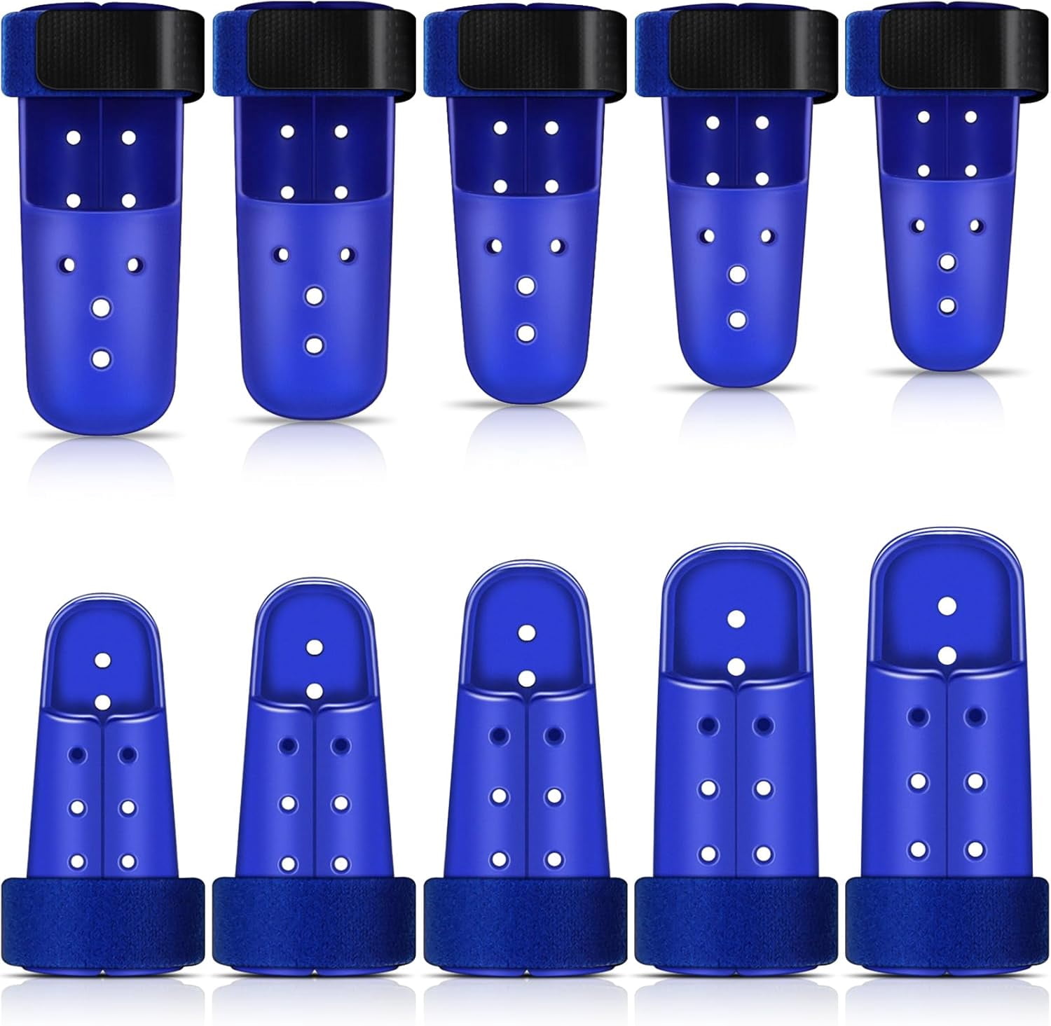 10 Pcs Mallet Finger Splint, 5 Sizes Finger Support Brace Stabilizer ...