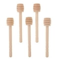 thumbnail image 1 of CRILSTYLEO Wood Honey Stirrer 10Pcs 3.9X0.7X0.7In Khaki, 1 of 6