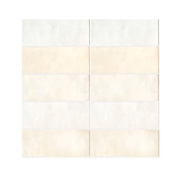 10 Pcs Matte Peel and Stick Tile 12"x12" PVC Square Peel and Stick Backsplash for Kitchen Stick on Tiles for Bathroom,Living Room,Fireplace,Wall Decor