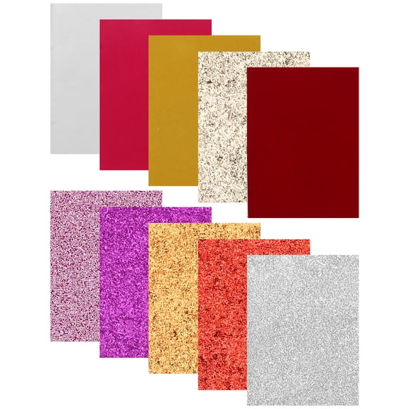 FONDOTIN Fabric Squares For Quilting Assorted Color 10Pcs 7.86X5.89in