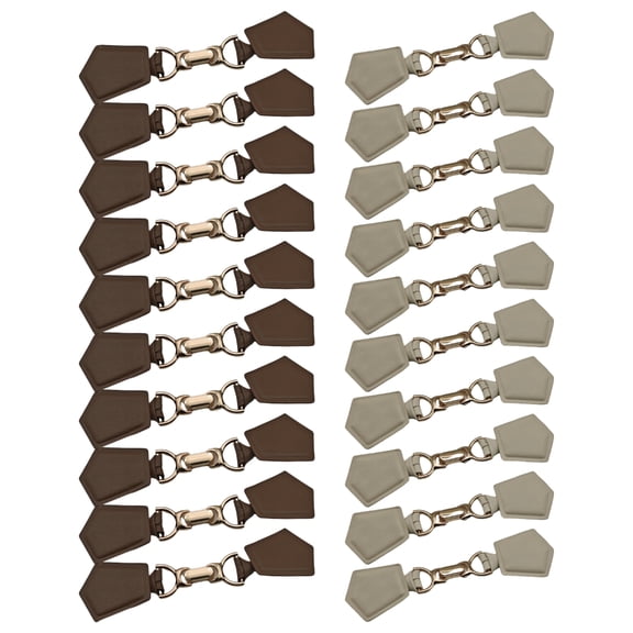 10 Pcs Metal Buckles Clasp Pin Toggles Button1eatherTab Closure Clip Holder