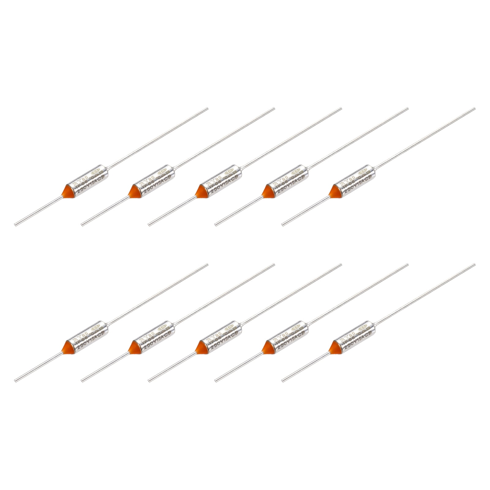 Thermal Fuse SF73 73C Uxcell 6Pcs Metal Temperature Thermal Fuse RY240 ...